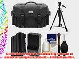 Nikon 5874 Digital SLR Camera Case - Gadget Bag with EN-EL15 Battery   Charger   Tripod   Cleaning