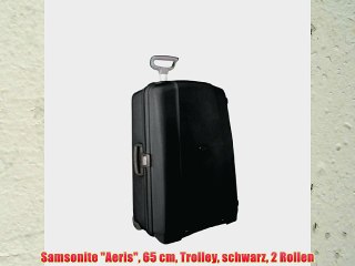 Samsonite Aeris 65 cm Trolley schwarz 2 Rollen