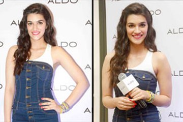 Kriti avoids questions on Rohit Shetty's Dilwale with SRK