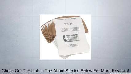 Dirt Devil Type F Vacuum Cleaner Bags (10-Pack) Review
