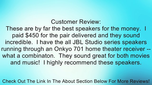 JBL S312 II 3-Way Floorstanding Speaker with 12 Woofer (Black Maple) (Discontinued by Manufacturer) Review