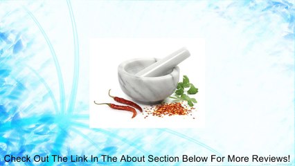 Norpro 693 White Marble Mortar and Pestle Review