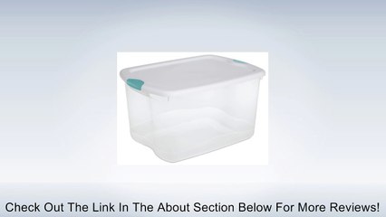 Sterilite 18888004 Latched Storage Box, 66-Qt., Must Order in Quantities of 4 Review