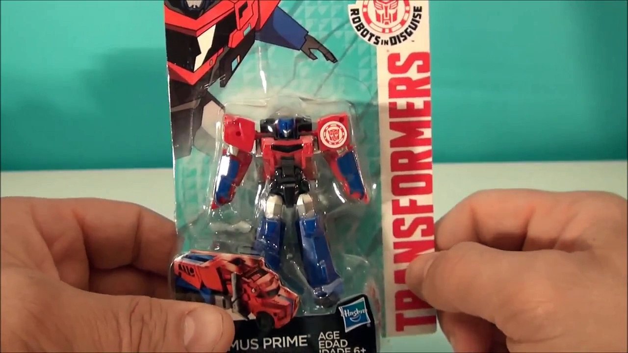 OPTIMUS PRIME TRANSFORMERS ROBOTS IN DISGUISE ANIMATED SERIES TOY REVIEW