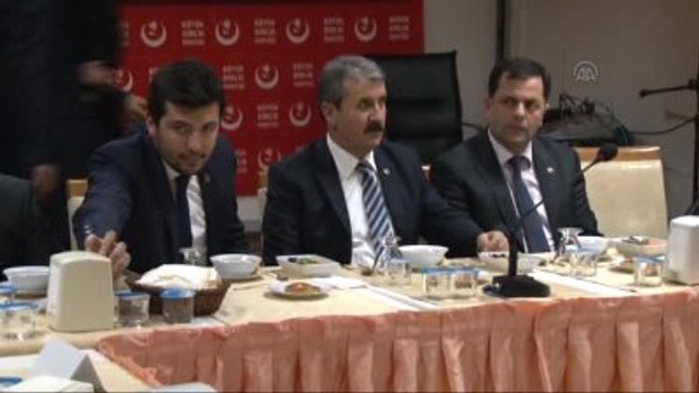BBP Genel Başkanı Destici: Seçime 30 Parti Giriyor, 3 Parti Yardım Alıyor.