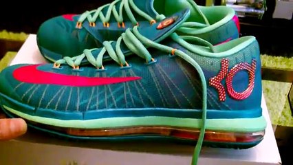 Nike KD6 Elite (Hero) Nike Lebron 10 Low (Reptile)