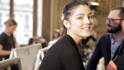 Hair at Stella McCartney by Eugene Souleiman