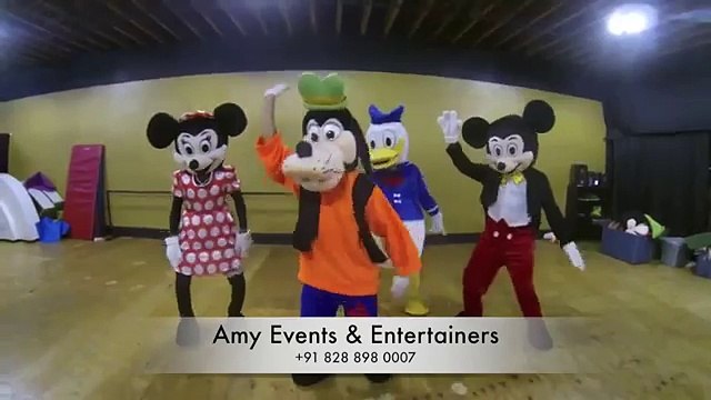 Cartoon Characters for fun activity birthday event kids party on rent - Amy Events | Chandigarh Panchkula Mohali | Theme Decoration | Anchor | Live Band | Singer | amyevent.com | 8288980007