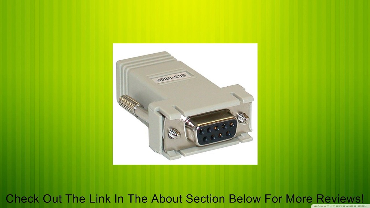 Scs232 Serial Adapter RJ45f To Db9f Review