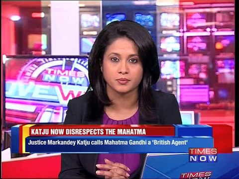 MK Gandhi a British agent: Justice Katju