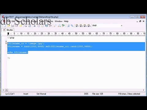 PHP Lecture (84) File Handling Checking if a File Exists