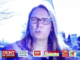 Vidéo Gemel Ben Said et Anne Rose le Van , Candidats élections départementale 2015 Canton 4 de Montpellier.