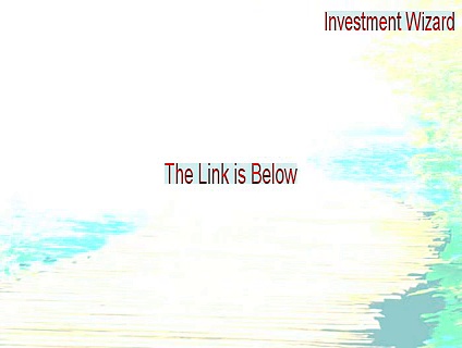 Investment Wizard Cracked [wizard investment software 2015]