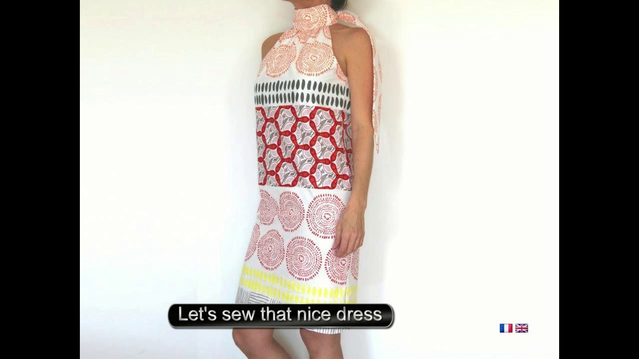 cours de couture - Apprendre à coudre une  jolie robe pour femme - tuto de couture