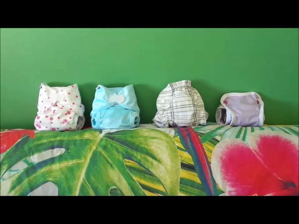 Différentes couches lavables pour nouveau né pas cher (Couche lavable)