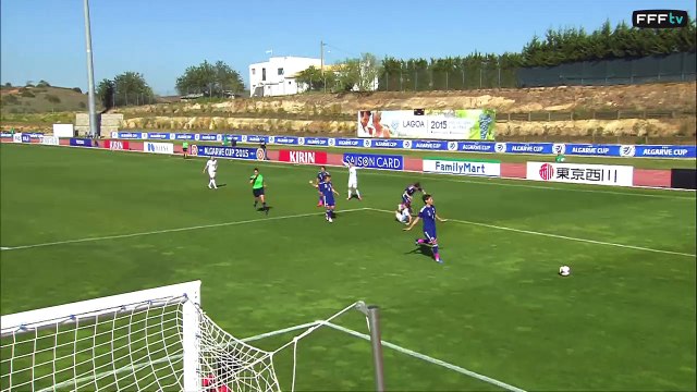 Algarve Cup : France-Japon, 3-1, buts et ralentis