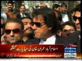 Rangers doing right job, should have taken these steps earlier , MQM will get freedom from Altaf Hussain :- Imran Khan