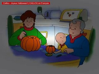 Caillou - Joyeux Halloween! | CAILLOU en Français