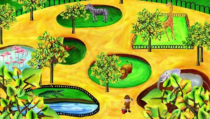 Zoo & Zebra - Lower Case Alphabet  Z