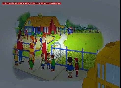 Caillou FRANÇAIS - Jardin de papillons (S05E26) | CAILLOU en Français