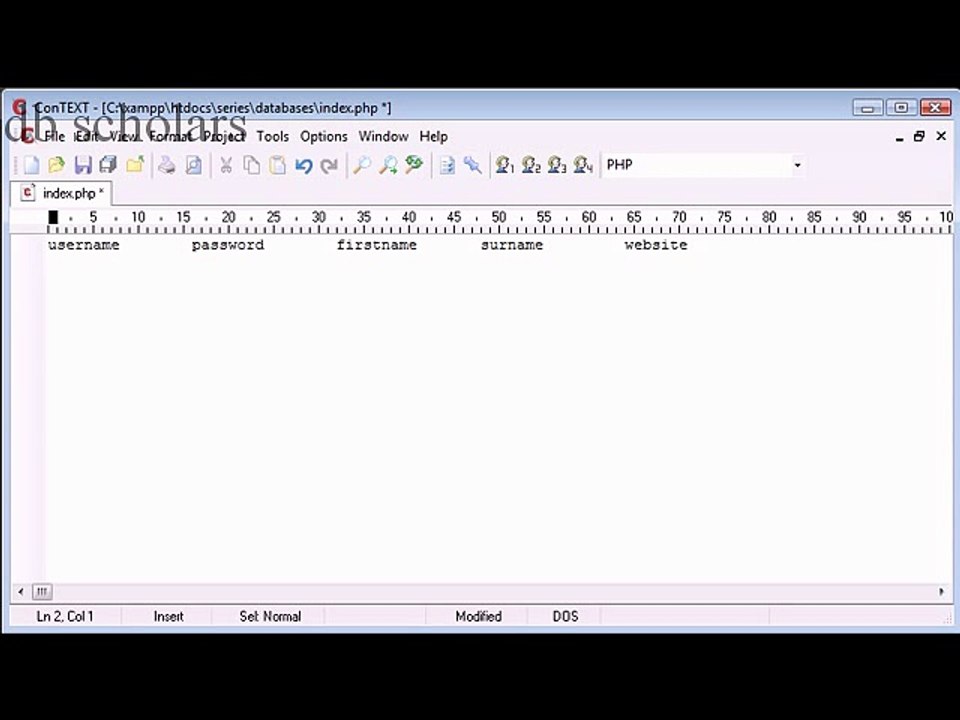 PHP Lecture (108) An Introduction to Databases