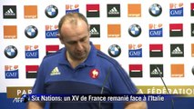 Six nations: un XV de France remanié face à l'Italie