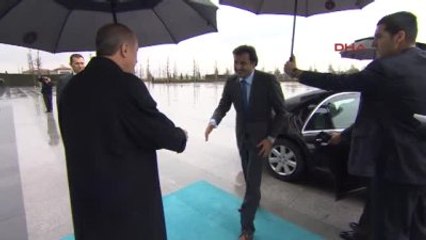 Katar Emiri Şeyh Temim Bin Hamed Al Sani, Cumhurbaşkanlığı Sarayı'nda