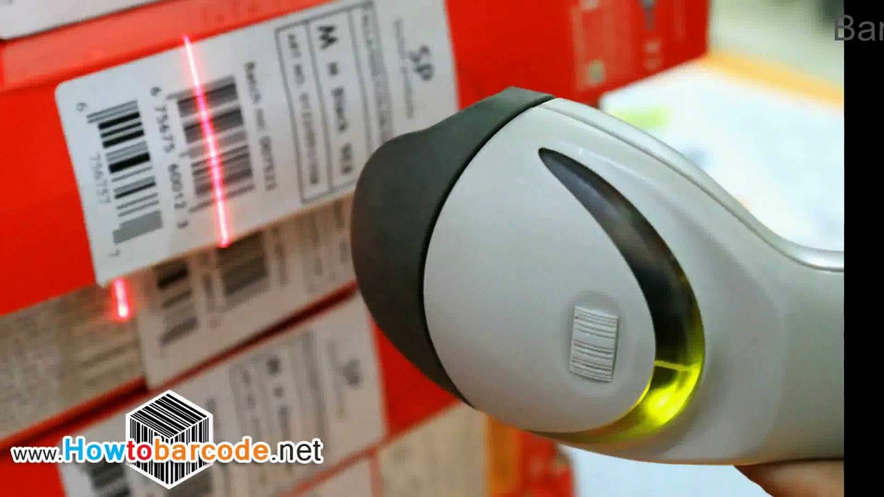 Barcode scanners using to scan labels