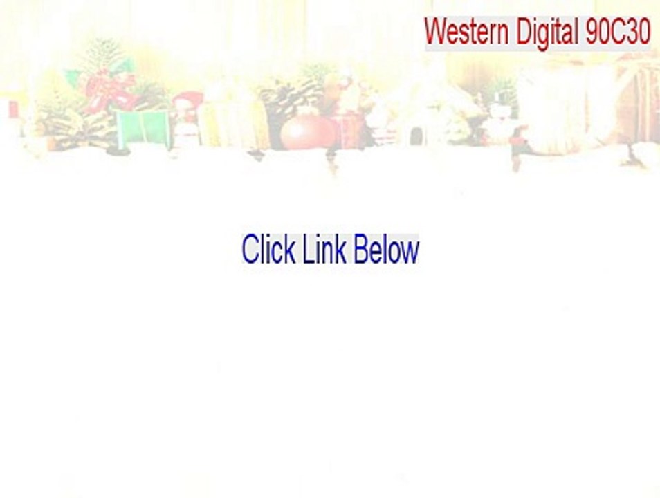 Western Digital 90C30 Full (Western Digital 90C30 2015)