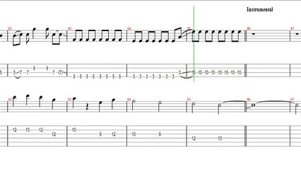 Fairytale, - buzzG ft. GUMI :: Bass Vocal Tab