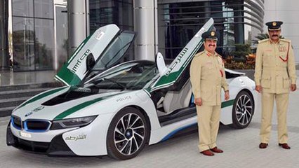 BMW i8 Joins Dubai Police
