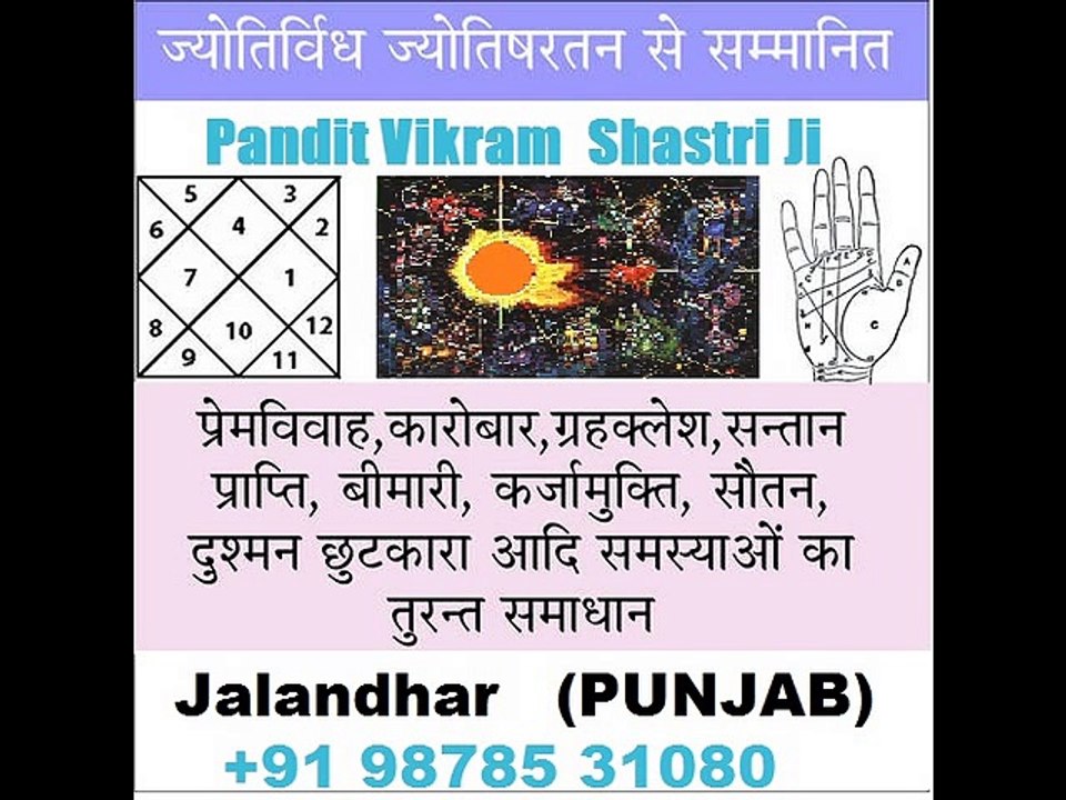 INDIA NO.1 ASTROLOGER 7 TIMES GOLD MEDLIST+919878531080