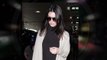 Kendall Jenner Looks Worn Out Arriving Back In LA After Fashion Week