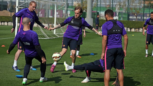 Training session (12/03/15) Preparations continue for Eibar game