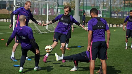 Training session (12/03/15) Preparations continue for Eibar game