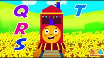 ABC Train Song, Learning Alphabets with Train - All Babies Channel