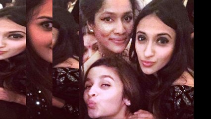Alia Bhatt and Sidharth Malhotra attend designer Masaba Gupta’s engagement ceremony photo play