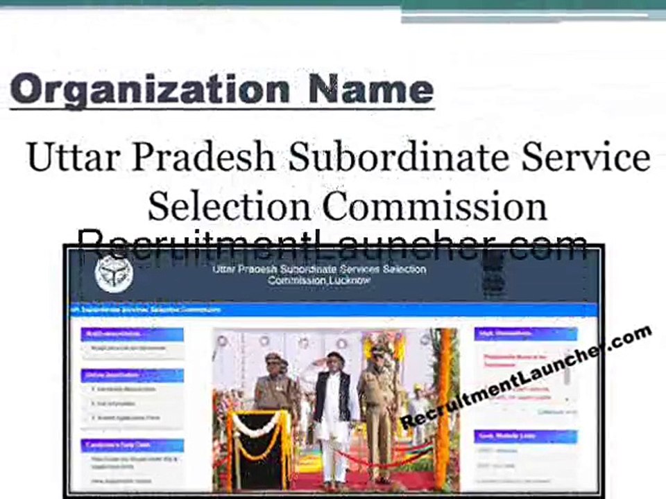 www.upsssc.gov.in 4102 Various Posts Advt- Watch It Now