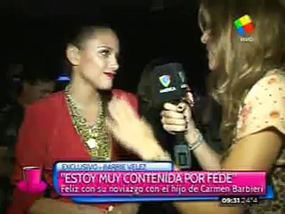 Barby entre la risa y el llanto