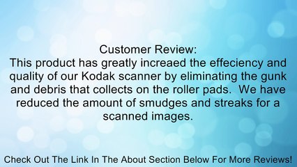 Kodak 853-5981 Roller Cleaning Pads Review