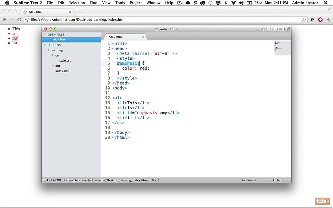 html and CSS-Day-12-Ids-and-Classes