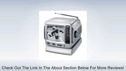 Coby CX-TV1 5" Black-and-White TV with AM/FM Tuner Review