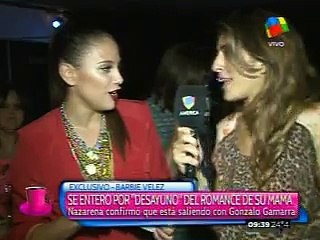 La reacción de Barbie Vélez al enterarse del romance de su mamá