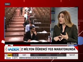 2 milyondan fazla öğrenci ve YGS heyecanı Ahmet Rıfat sordu Ece Tözeniş anlattı