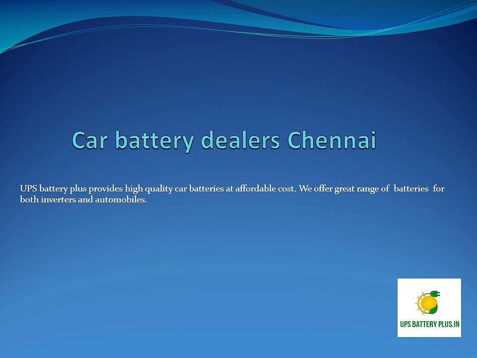 car battery dealers in chennai.