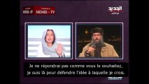 Une journaliste libanaise interrompt l'interview d'un islamiste qui lui demandait de se taire