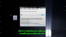 Evasion Jailbreak 8.2 iOS iPad 3/4 Untethered iPhone 6/5/5s/4s All Devices