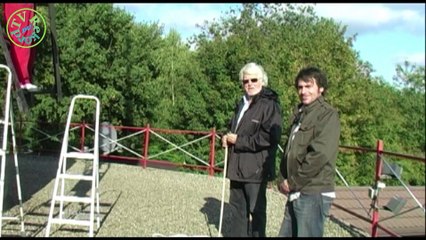 Ritt auf dem Windmühlenflügel