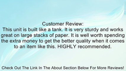 GBC(R) CombBind C50 Binding System Review