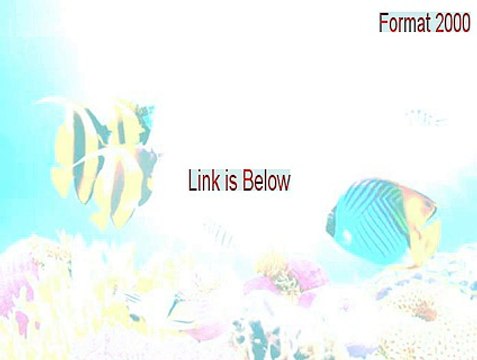 Format 2000 Keygen (Legit Download 2015)